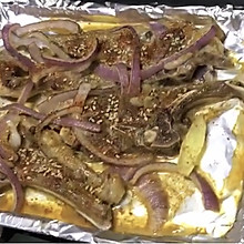 简易版烤箱烤羊排