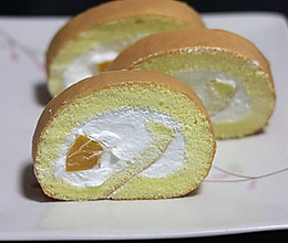 黄桃蛋糕卷的做法