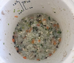 香菇猪肉粥宝宝辅食的做法