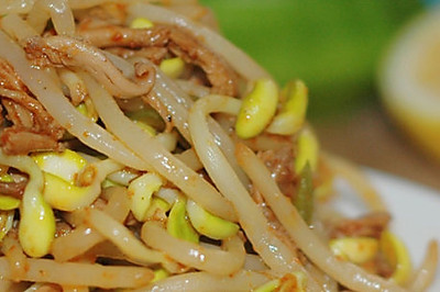 豆芽鸭丝