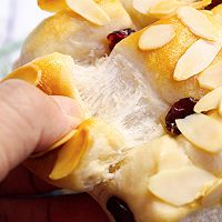 #莓语健康日记#蔓越莓奶酥手撕面包的做法图解10