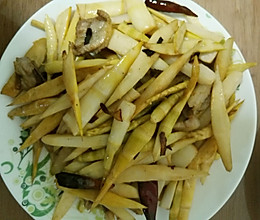 竹笋炒肉的做法