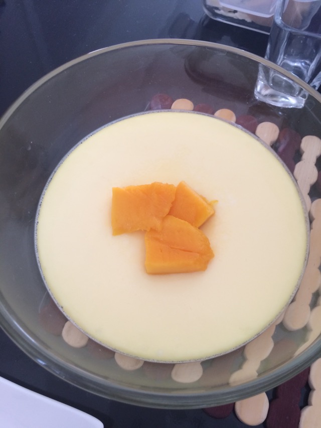 芒果牛奶鸡蛋羹的做法