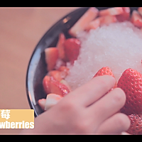 草莓冰雪奇缘「厨娘物语」的做法图解11