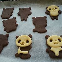 熊猫饼干的做法图解3