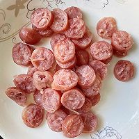 #原制原味，聚会菜谱#芝士香肠拌饭的做法图解1