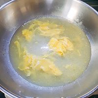 鸡毛菜鸡蛋豆腐叶汤的做法图解5