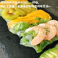 『無食不歡』独家食谱出品———好看低脂还好吃X越南春卷的做法图解6