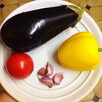 烤箱试用【风味烤茄子】#九阳烘焙剧场#的做法图解1