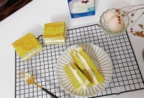 #2022烘焙料理大赛烘焙组复赛#抹茶三明治蛋糕的做法