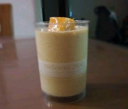 双色慕斯（芒果+抹茶）：用豆腐脑做的美味甜点的做法