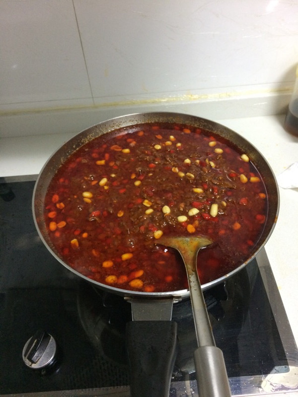 自制牛肉辣椒酱