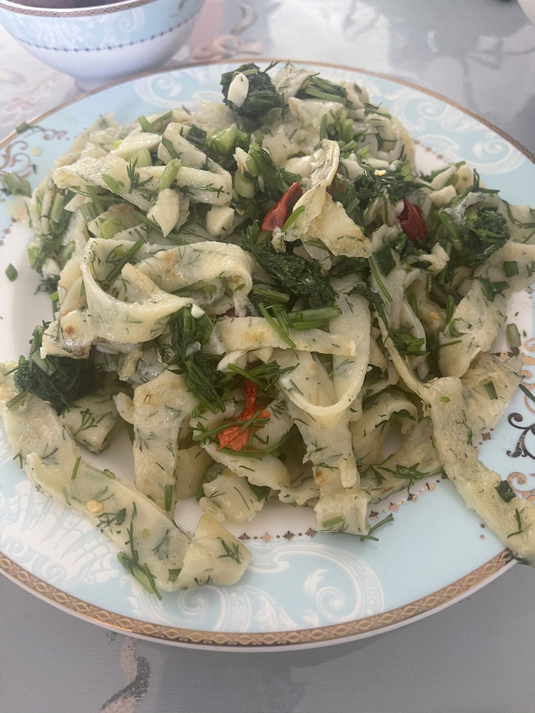 茴香煎饼的做法
