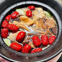 营养汤❤️菌菇红枣鸡汤的做法图解9