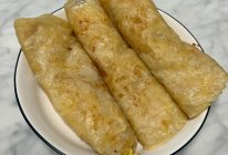 虾仁鸡蛋手抓饼的做法