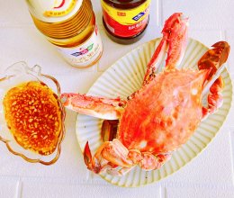 #味达美·名厨汁味正当夏#名厨汁味清蒸梭子蟹的做法