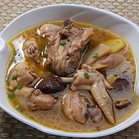 寒冬温补美食:小鸡炖蘑菇-捷赛私房菜的做法图解5