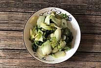 素炒黄心白菜的做法