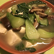 油菜豆腐汤（暖胃补钙佳品）