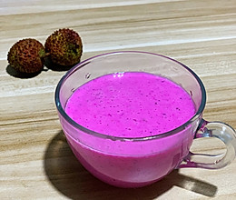 #爽口凉菜，开胃一夏！#火龙果荔枝酸奶的做法