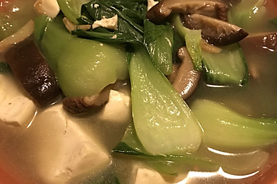 油菜豆腐汤（暖胃补钙佳品）