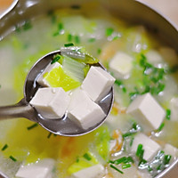 豆腐白菜煎蛋汤的做法图解11