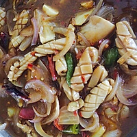 辣炒鱿鱼花，四川口味的做法图解12