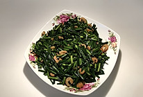 韭菜炒虾干虾米5的做法