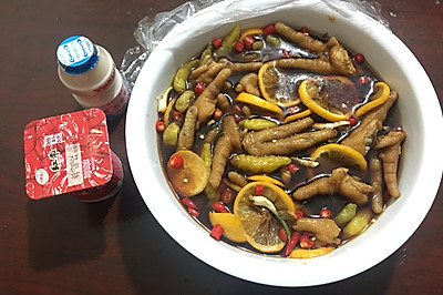 柠檬鸡爪