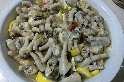 柠檬鸡爪