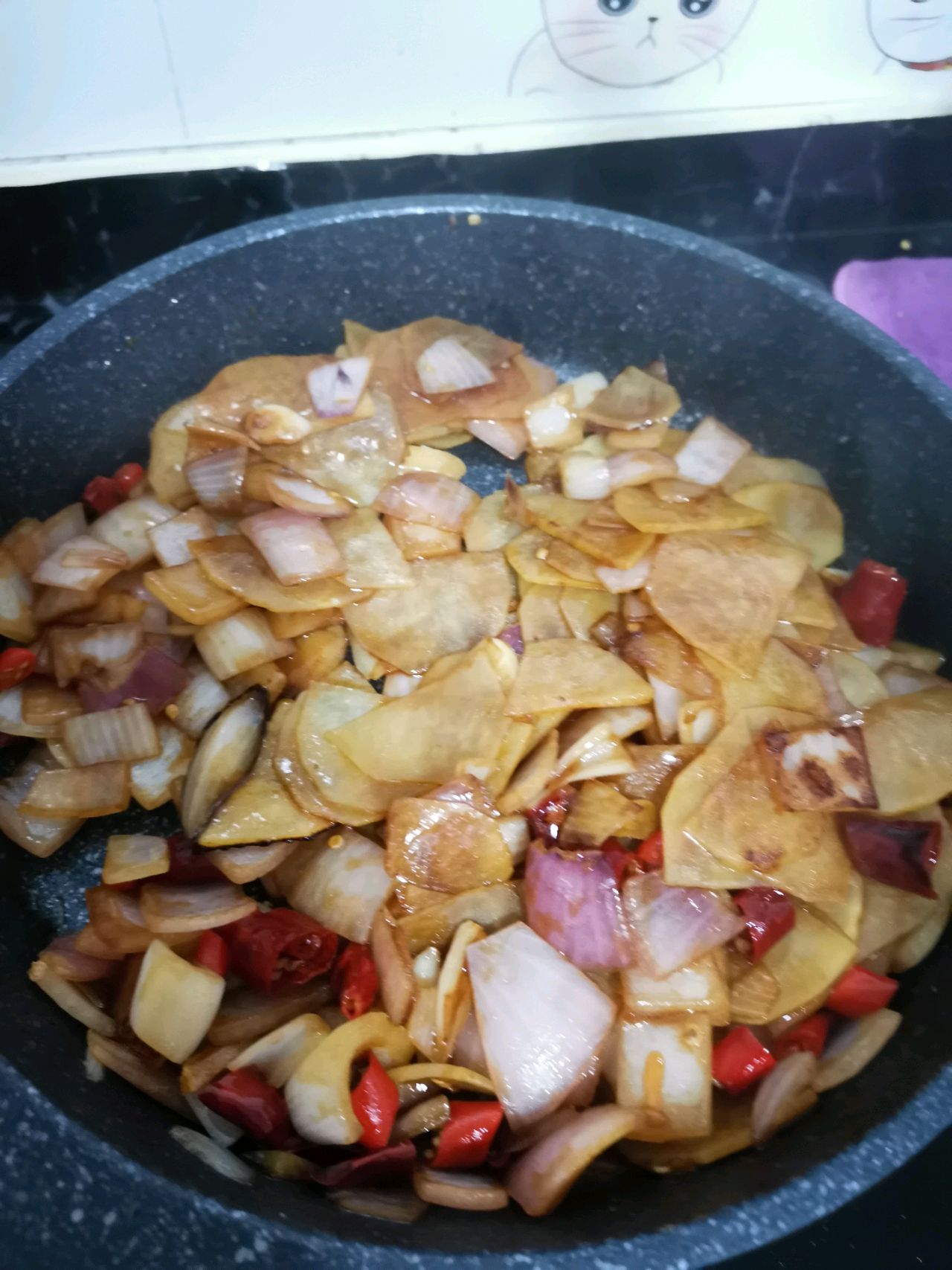 洋葱土豆片怎么做_洋葱土豆片的做法_米粒爱奇异果_豆果美食