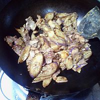 茄片炒肉的做法图解8