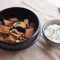 私房菜|冻豆腐烧香菇的做法图解6