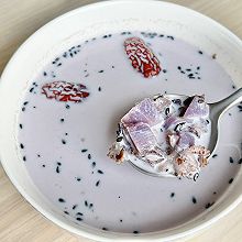 红枣紫薯五黑燕麦粥