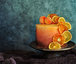 橘子红了-柑橘奶油蛋糕#暖色秋季#的做法