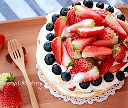 告别草莓季 – 双莓裸蛋糕的做法