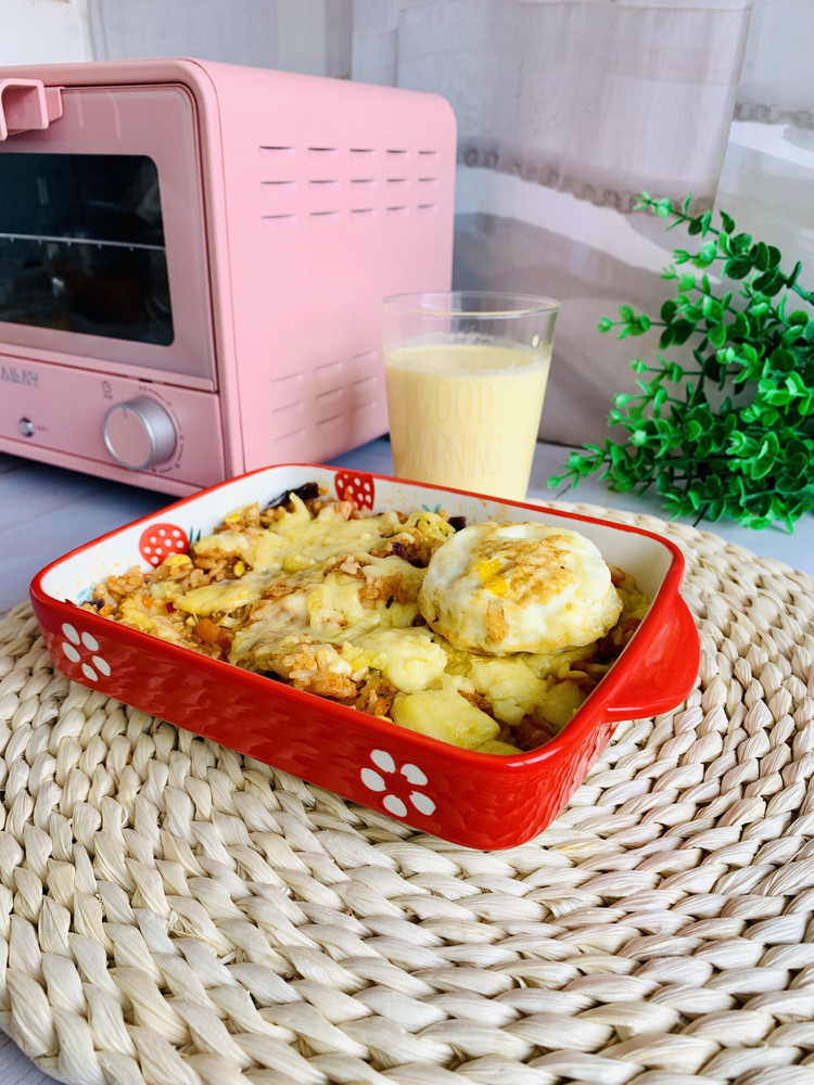 芝士拌饭的做法