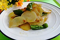 #中秋团圆食味#东北-青椒土豆片的做法