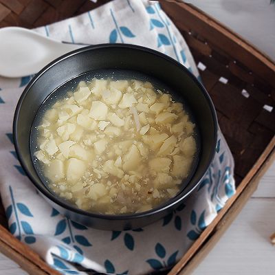 日本豆腐虾仁汤，鲜美无油