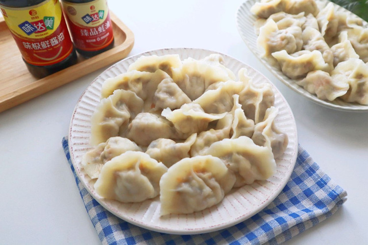 香菇鸡蛋饺子❗️冬至饺子，素饺子的做法