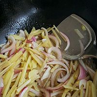 醋溜洋葱土豆丝的做法图解7