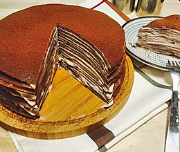 榛子巧克力千层蛋糕的做法