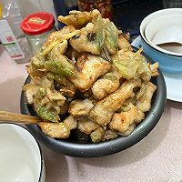 炸鱼块的做法图解4