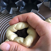 罗汉果八角星豆沙面包的做法图解5