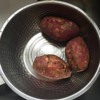 红薯苹果奶糊的做法图解1