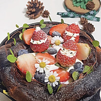 #健康甜蜜烘焙料理#莓果荷兰松饼｜免打发超简单的圣诞甜品的做法图解7
