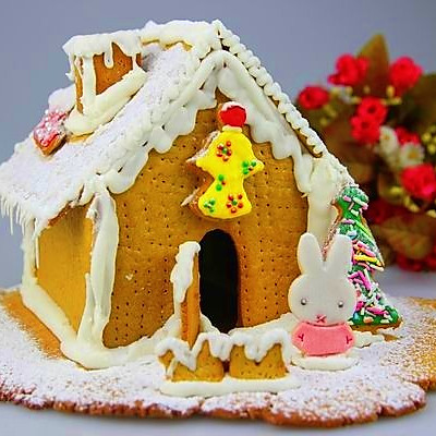 【番茄配方】姜饼屋——我有一所大房子，留在圣诞节住。