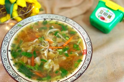 超级简单的中式大酱汤