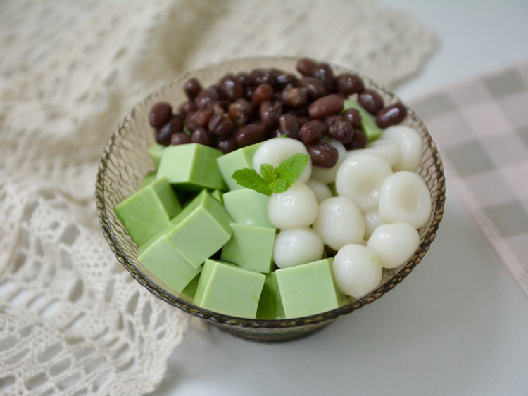 抹茶奶冻的做法