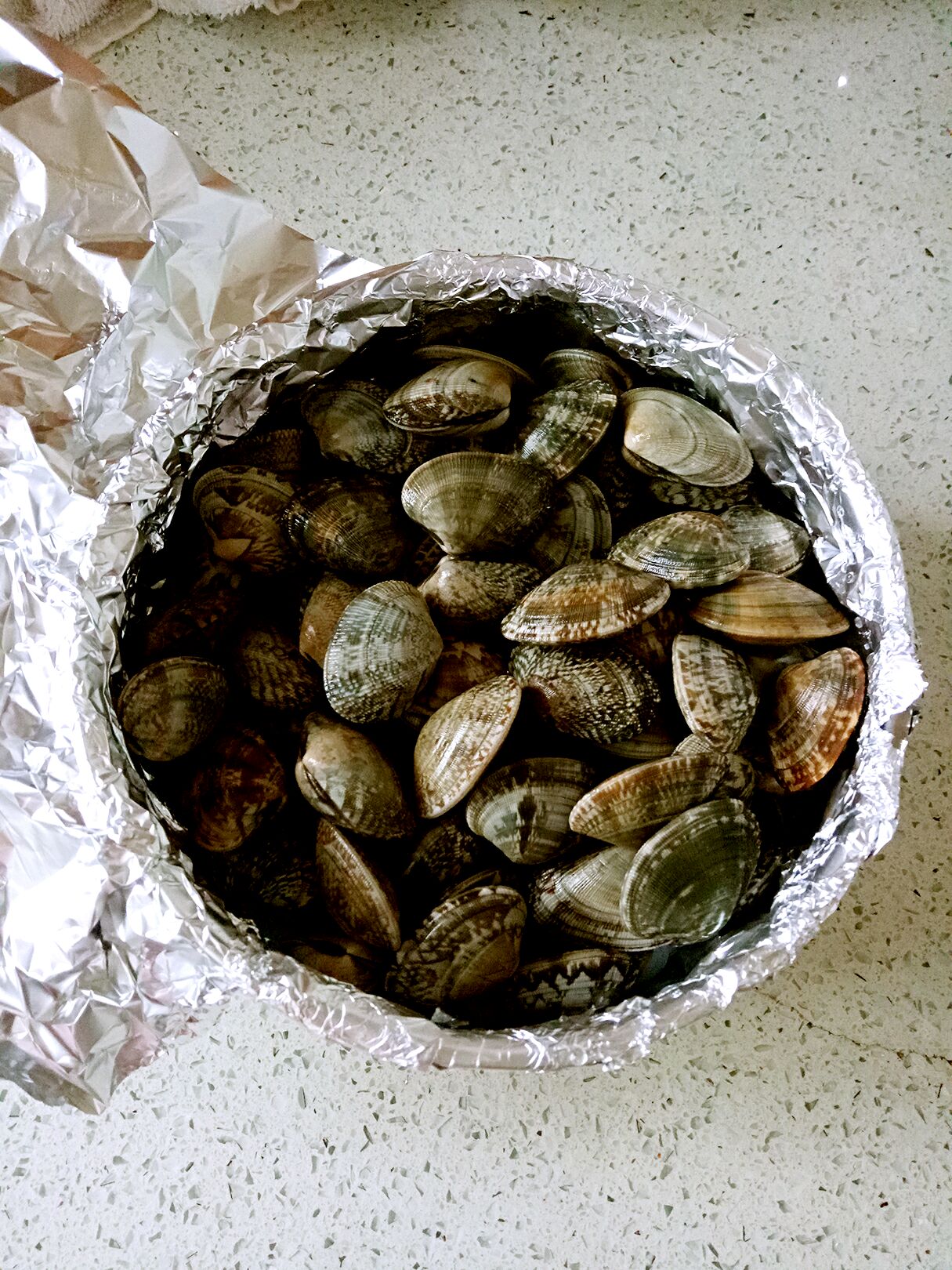 锡纸花蛤怎么做_锡纸花蛤的做法_豆果美食